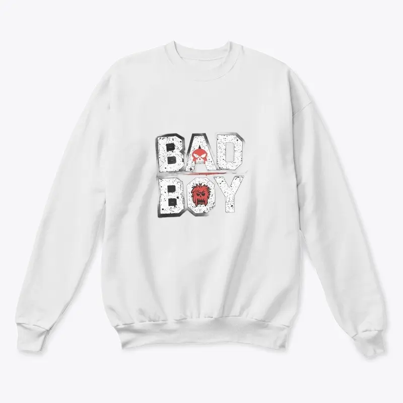 Bad Boy unique typography t shirt design