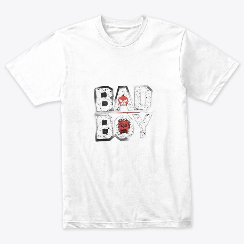 Bad Boy unique typography t shirt design